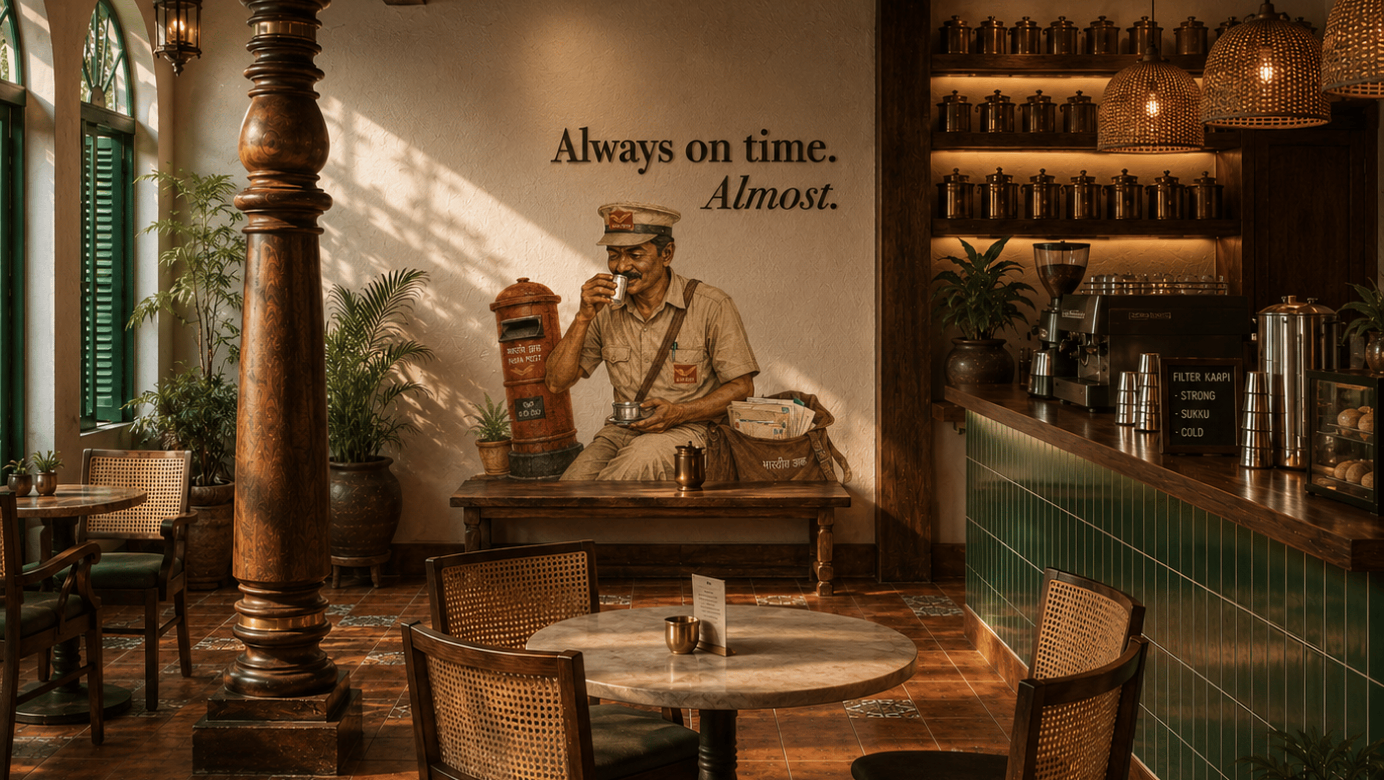 Kaapi Kadai wall art